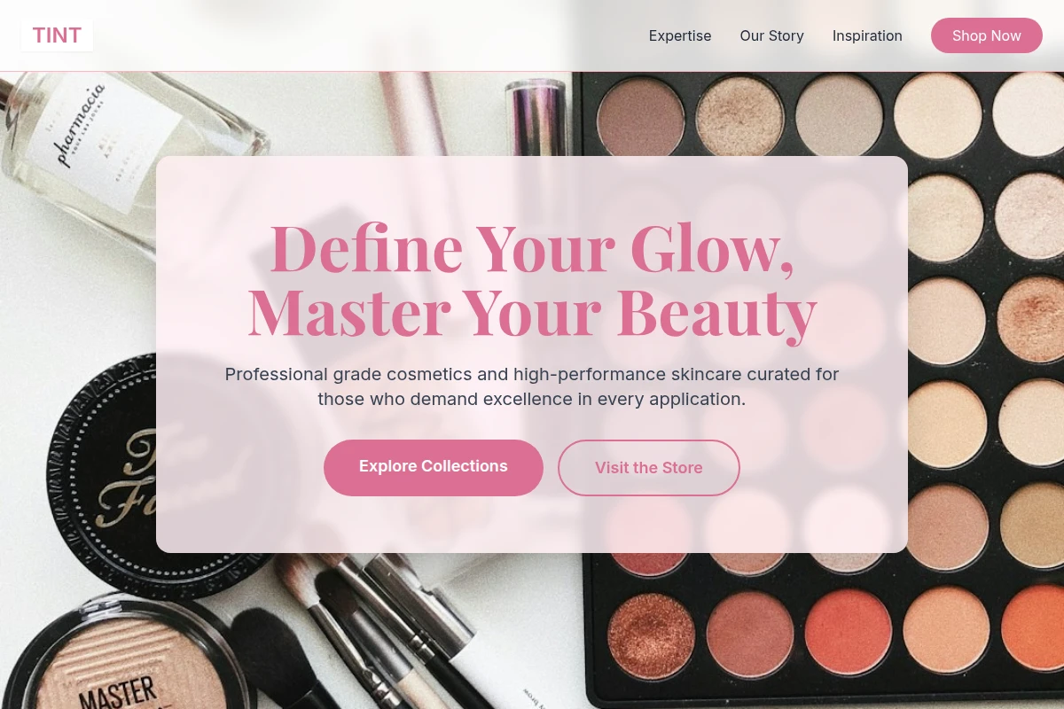 Tint Cosmetics Beauty Supply Store