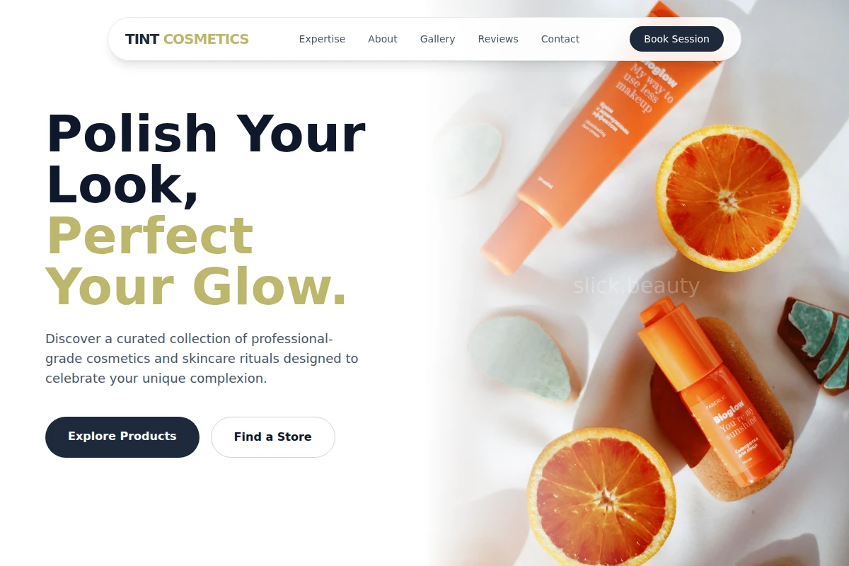 Tint Cosmetics Beauty Supply Store